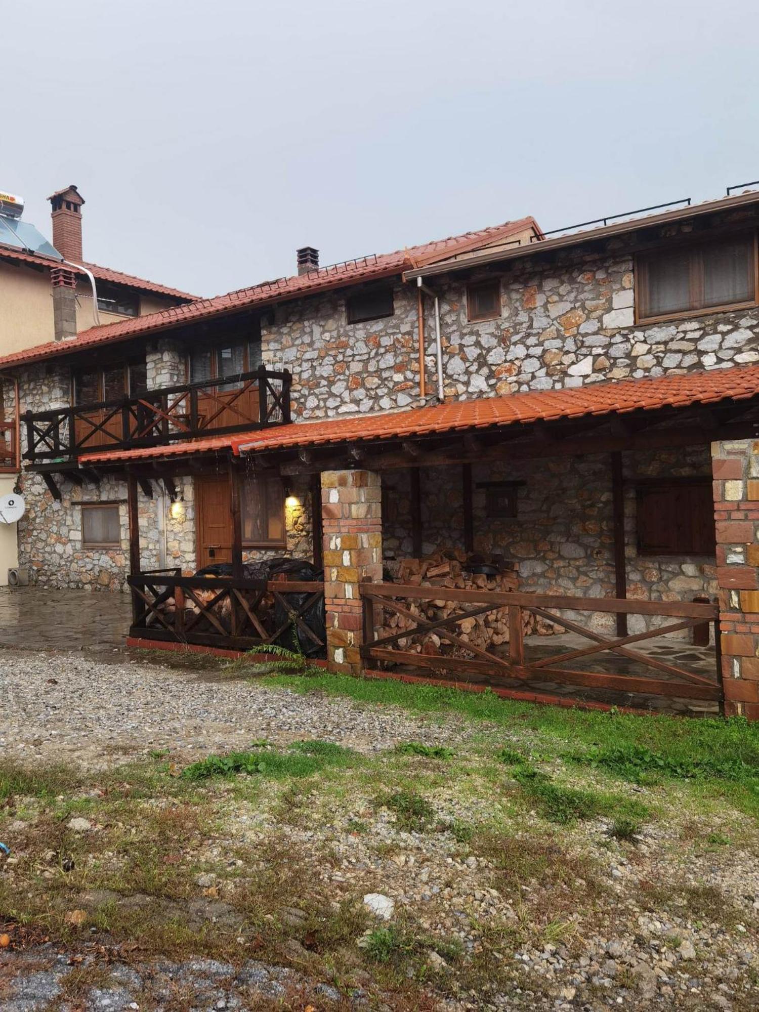 Traditional Stone Cottage In Palio Elatohori ภายนอก รูปภาพ