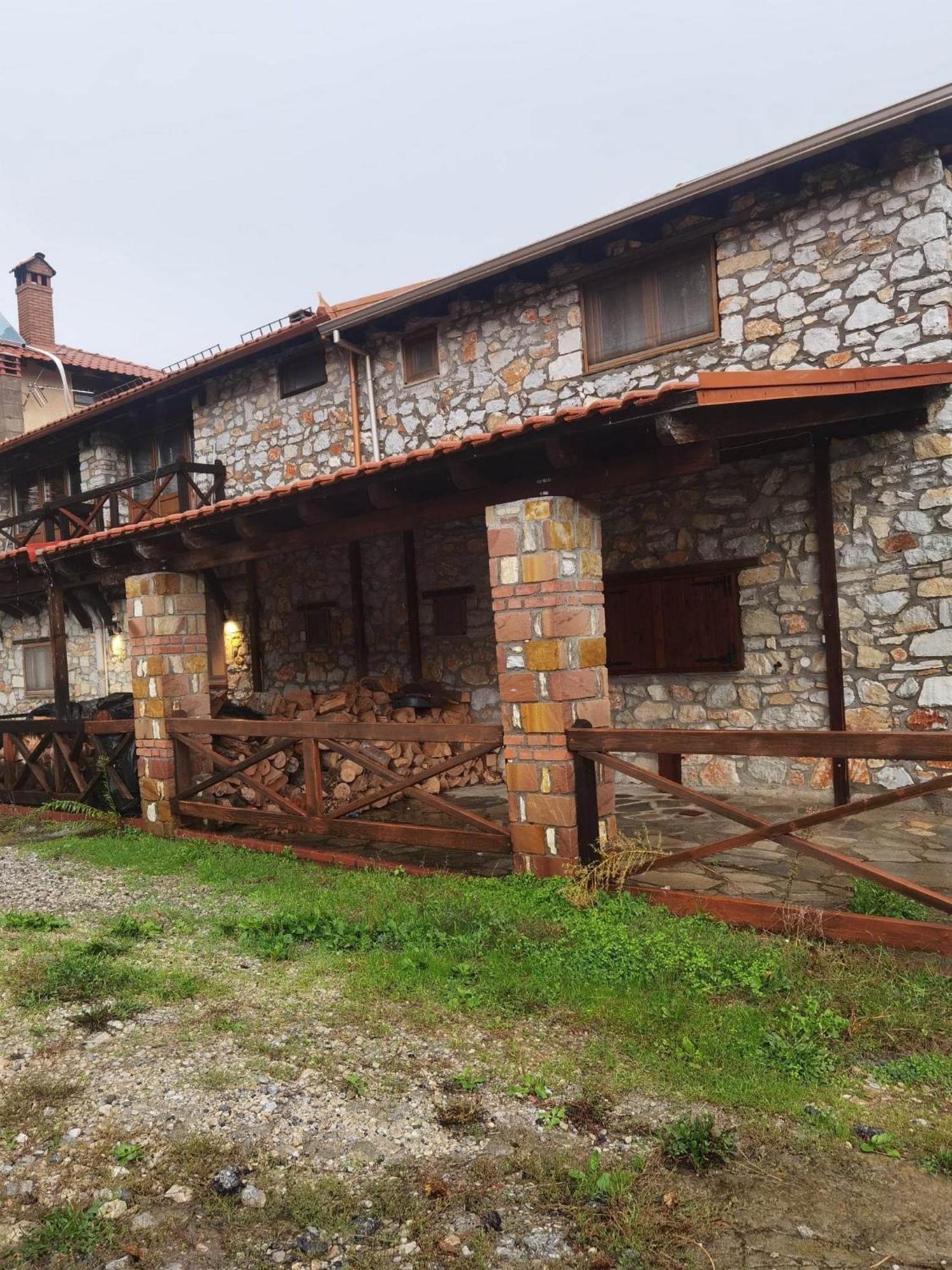 Traditional Stone Cottage In Palio Elatohori ภายนอก รูปภาพ